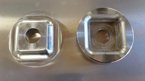 SQUARE Shaped dimple die - Rogue Fabrication