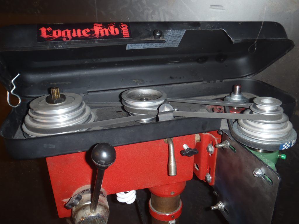 Drill Press Reduction Kit, lower RPM, more torque! Rogue Fabrication