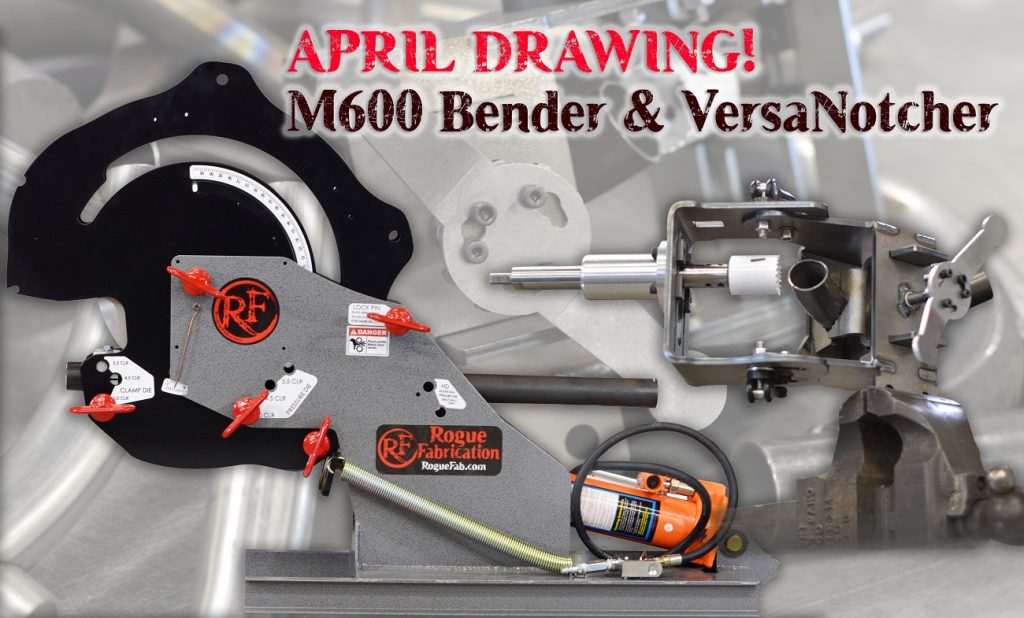 April 2019 Drawing! M600 Bender and VersaNotcher