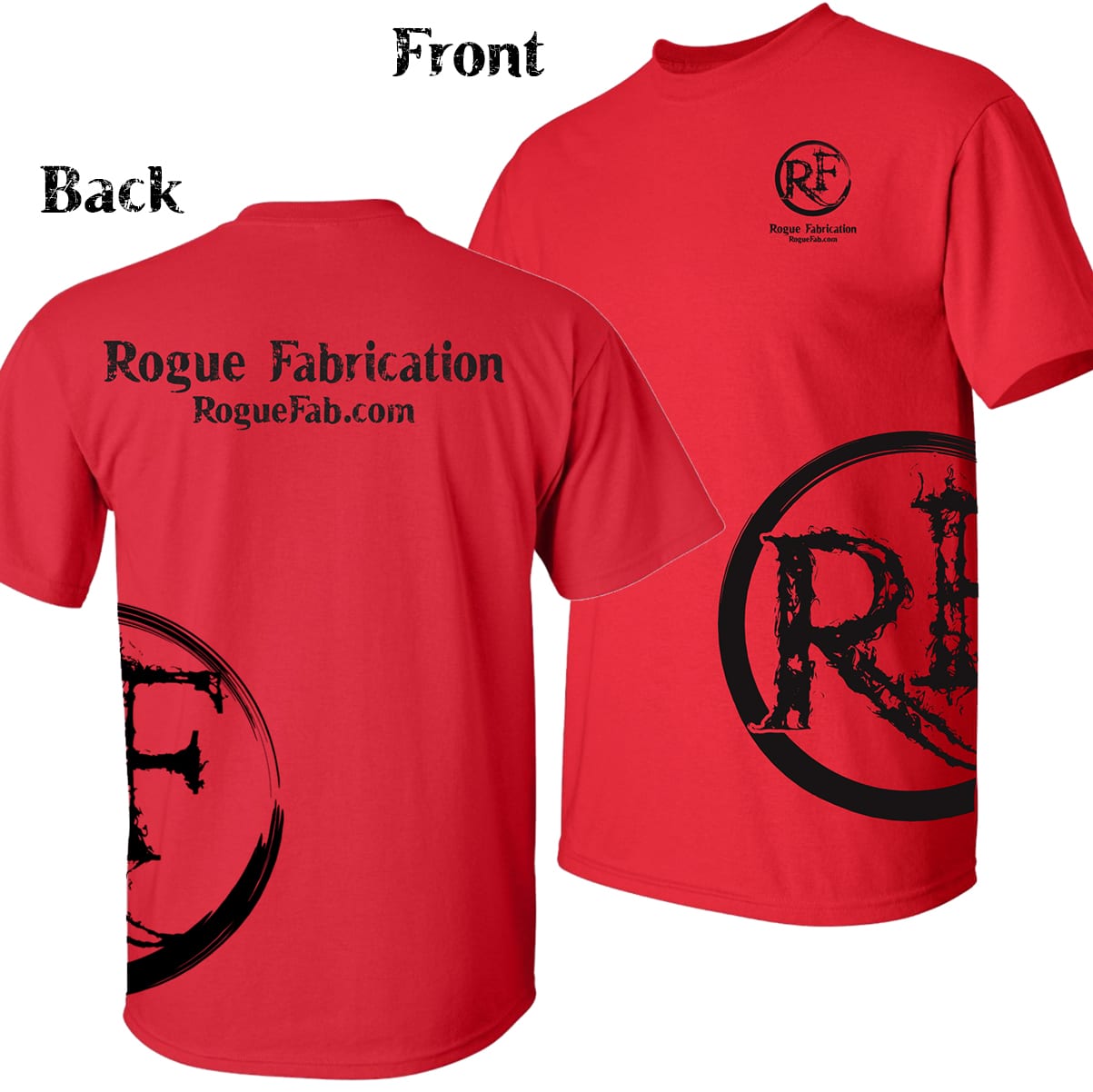 Red Brand Logo T-Shirt