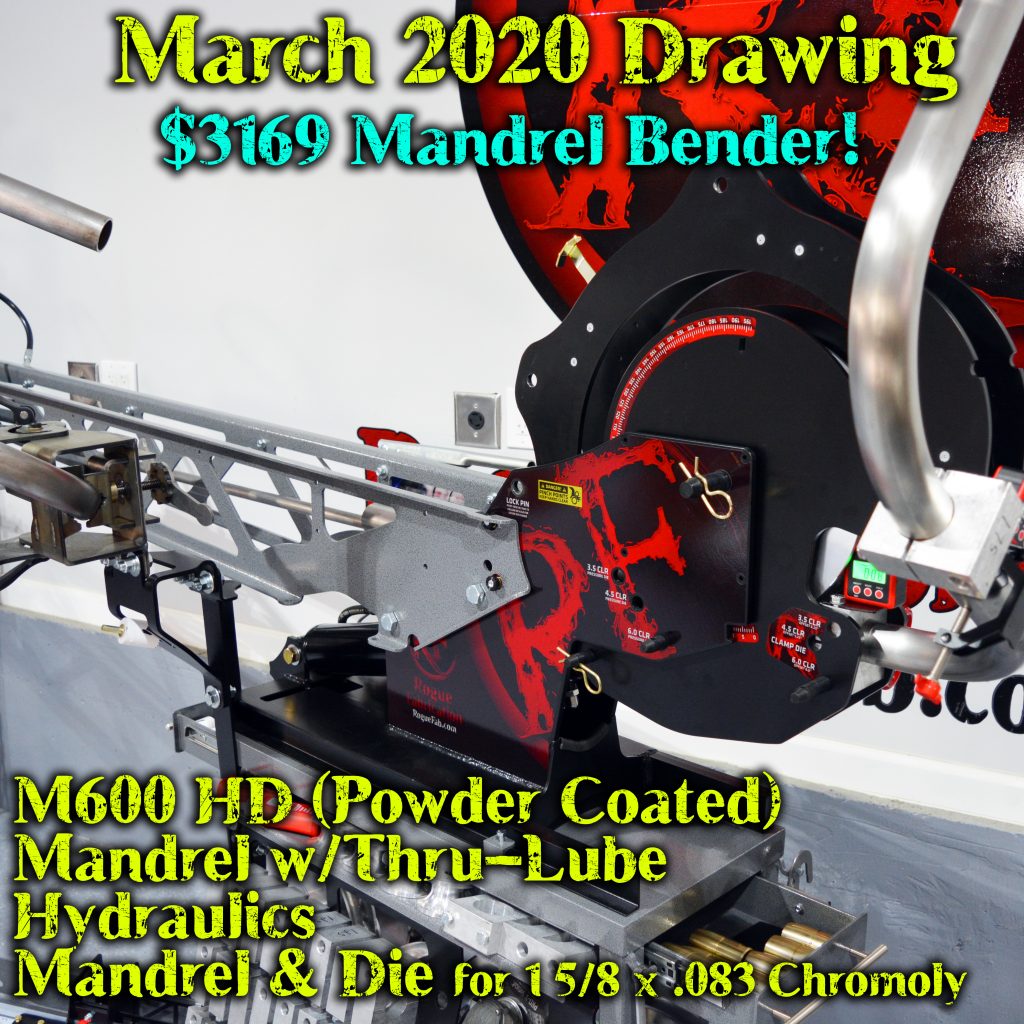 March 2020 Drawing – $3000+!