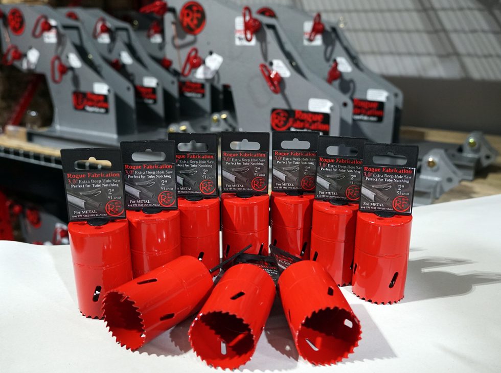 3 Inch Deep Hole Saws for Tube Notching, M42 BiMetal Rogue Fabrication