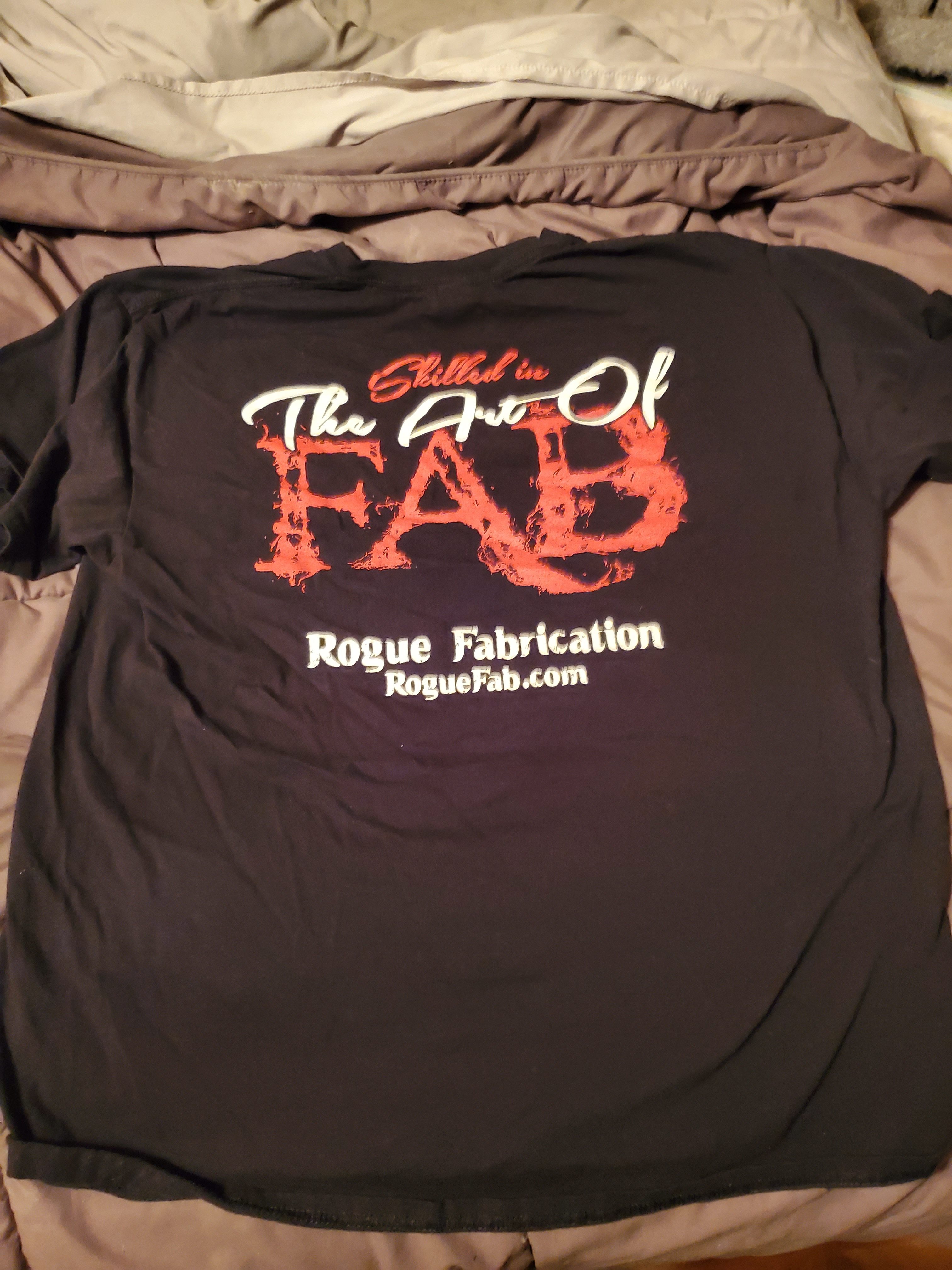 Rogue Fab T-Shirt - Art Of Fab (Black) 