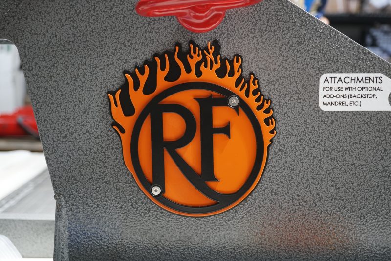 Black Backer, Orange Flame And Black Logo Unedited