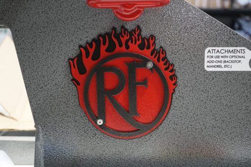 Black Backer, Red Flame With Black Logo Unedited