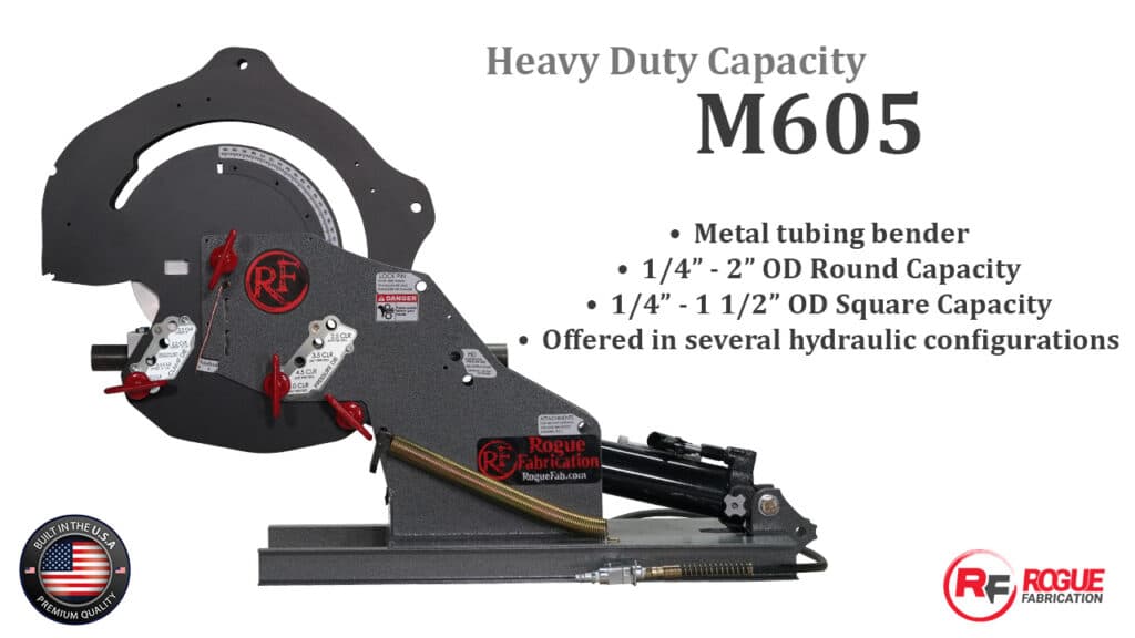 Rogue Fabrication M605 heavy duty tube bender