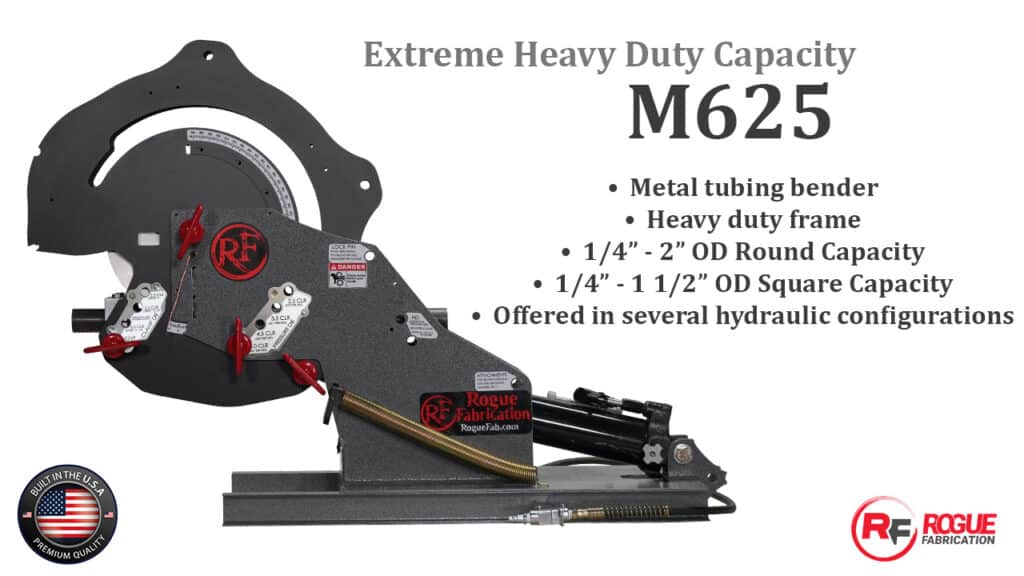 Rogue Fabrication M625 extreme duty tube bender