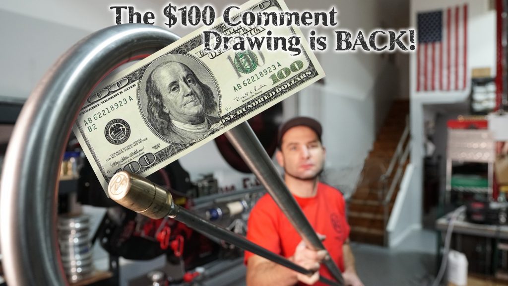 $100 Comment Drawing is BACK – Feb 2022