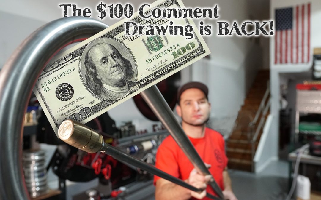 $100 Comment Drawing