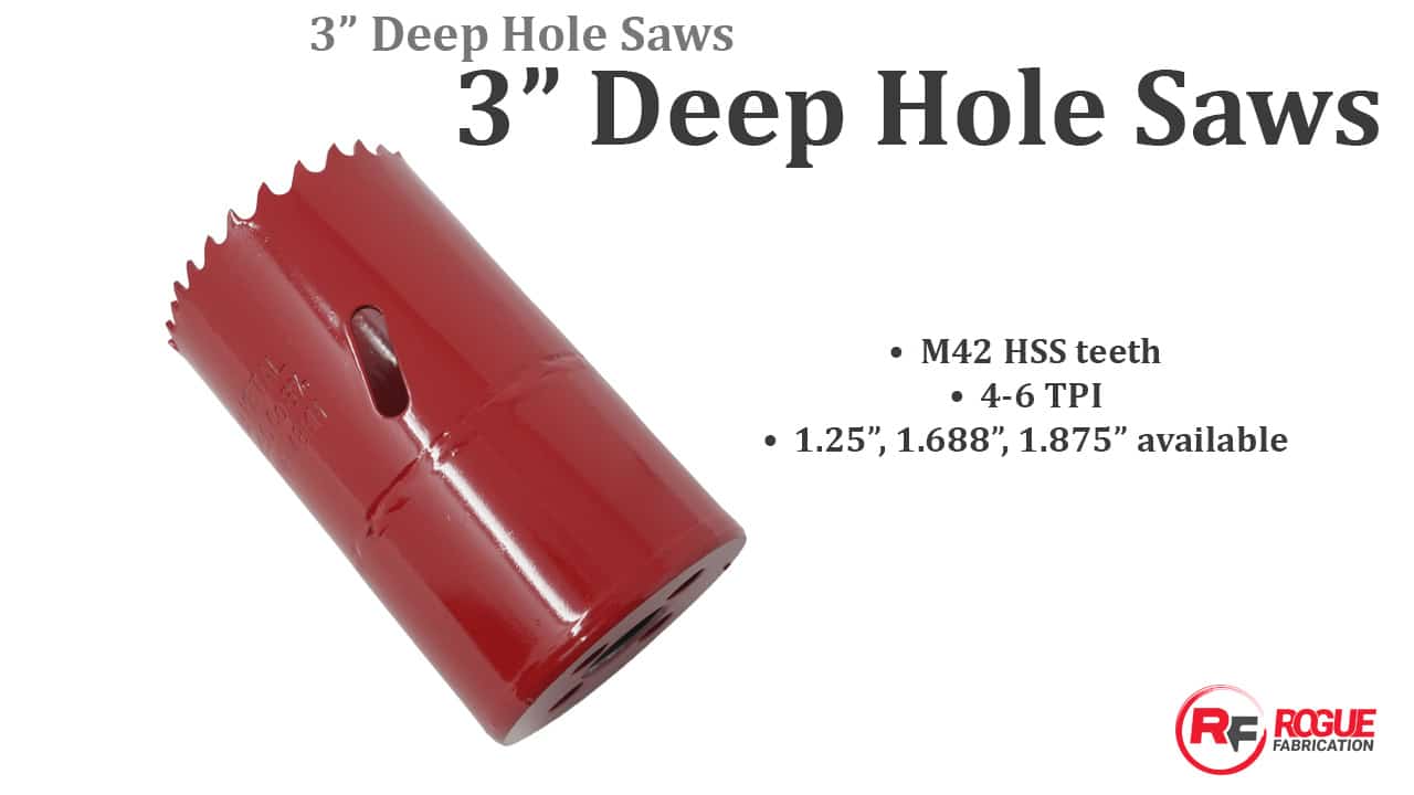 3in Red Edition Hole Saw Website Photo