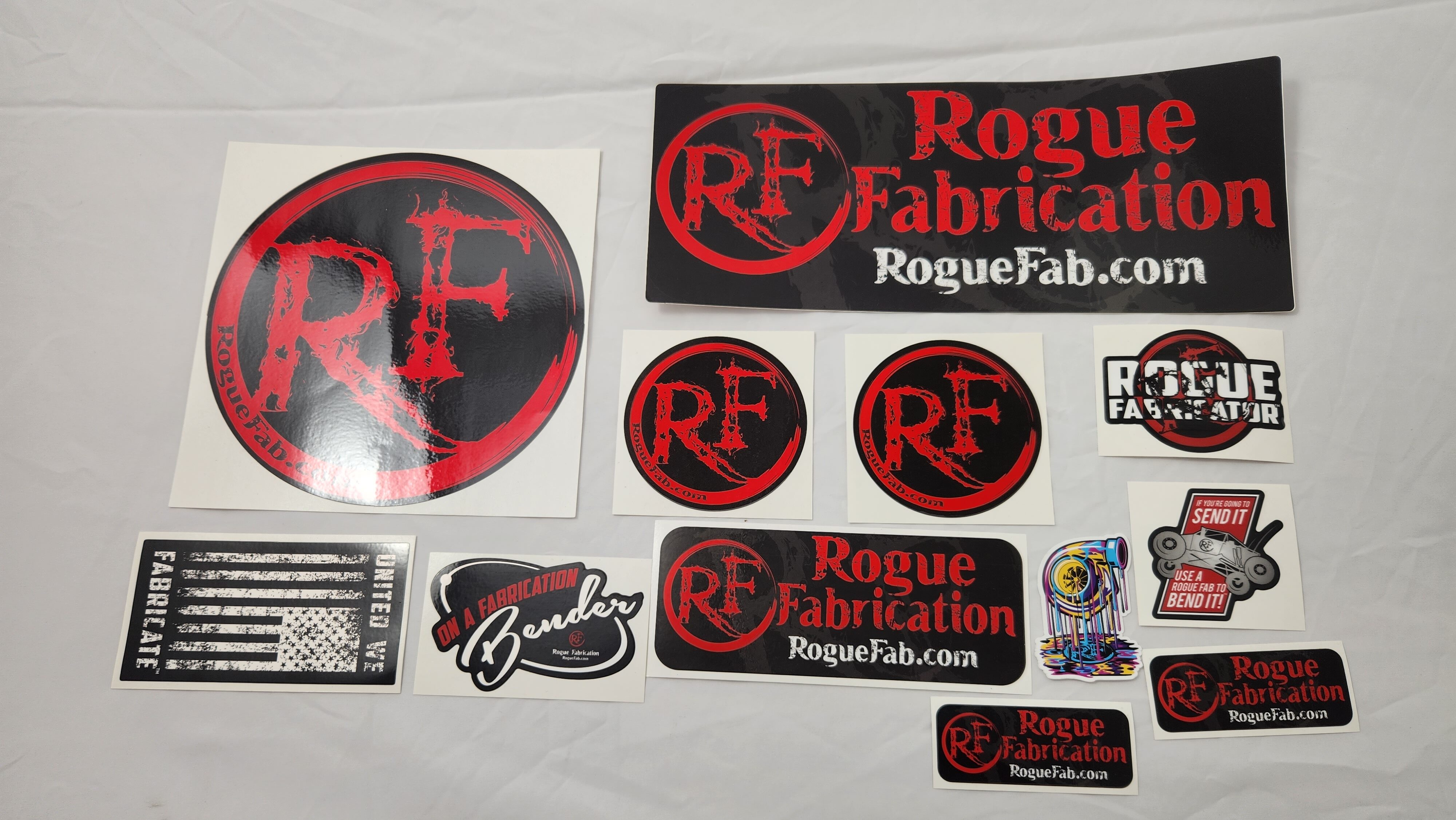 Rogue Fab Sticker Pack "SWAG" Rogue Fabrication