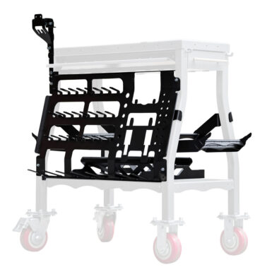 Cart Racks White Background
