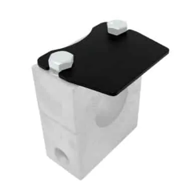 Top Plate White Background